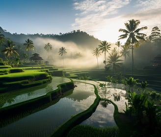 Tegalalang Rice Terraces, Bali, Indonesia