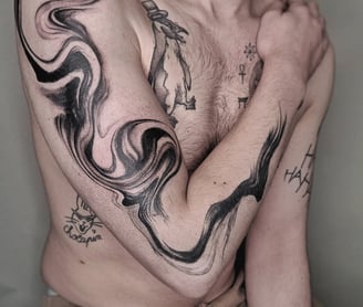 tatoueur lyon abstrait