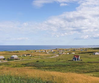 Étang-des-Caps area on Havre Aubert island