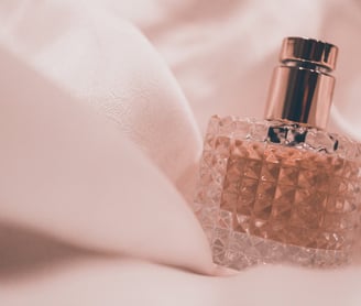 Pink Perfume Bottle