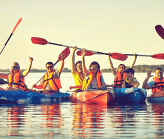 Teambuilding- Water Rafting