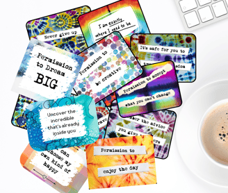 Digital Affirmation Cards Printable Make at Home