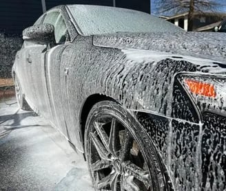 Exterior Detailing Image “Professional mobile car detailing service washing and waxing"