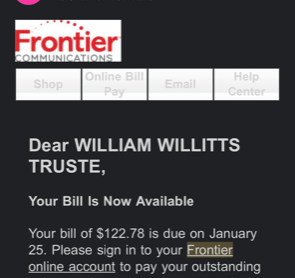 Bill Willitts 2022 Burney California Trustee
