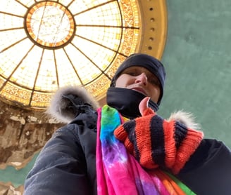 Under the dome at JN Adams