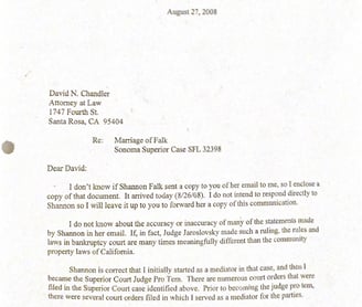 Bill Doty lying to David Chandler
