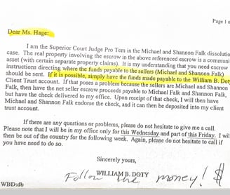 William B Doty committing fraud in Santa Rosa CA
