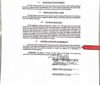 Shannon Falk's confirmed plan has exclusive bankruptcy jurisdiction 
