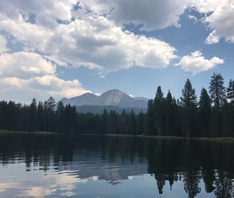 Manzanita Lake Lassen National Park
