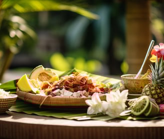 delectable luau dishes of Hawaii