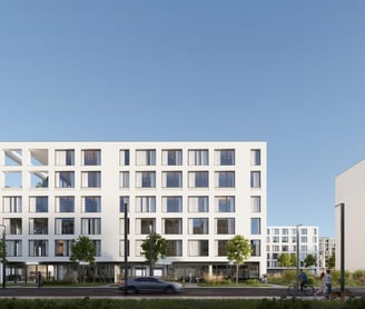 Daugiabučio vizualizacija