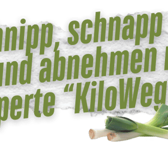 Gemüse schnippeln für deine Gesundheit und Abnehmen