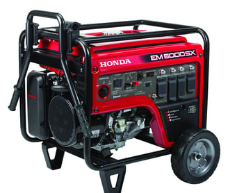  Honda EM5000S iAVR Series Portable Generator, Electric Start,