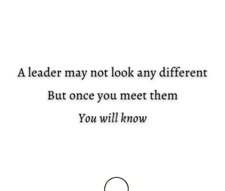 leadership attitude