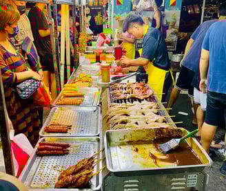 Pasar Malam Taman Connaught in Kuala Lumpur