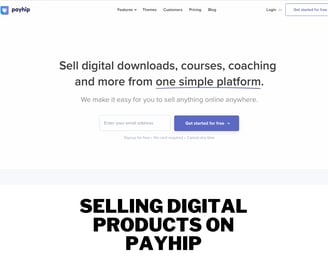 Selling Digital Products on Payhip
