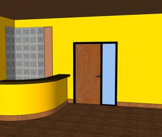 SketchUp Model of a TV Set from Better Call Saul