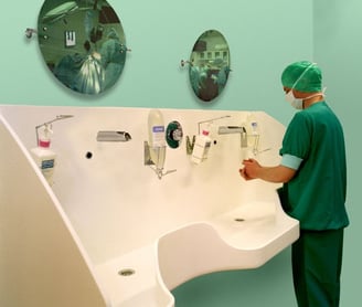 Corian in Healthcare