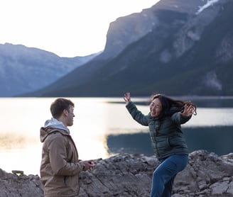 Lake minnewanka proposal