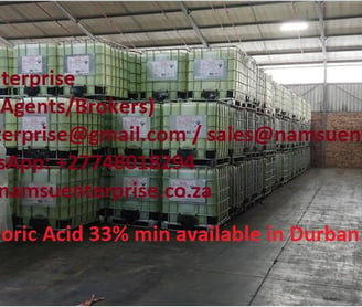 Hydrochloric Acid 33% min