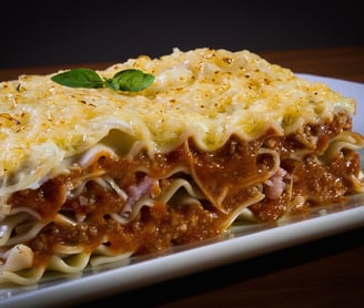 lasaña de carne picada