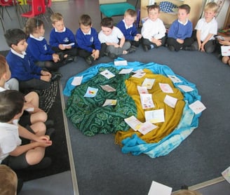 Children learning