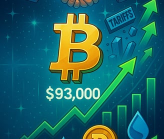 Bitcoin ve bazı altcoinlerin Çin Amerika arasındaki ufak yumuşamayla artmasını gösteren resim