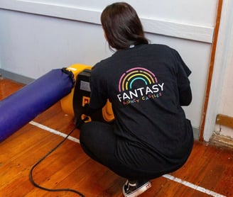 Fantasy Bouncy Castles Bay of Islands Hire Process 8