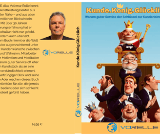 Buchcover: Kunde.König.Glücklich