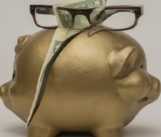 Twp Headed Piggy Bank