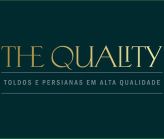 LOGOMARCA DA EMPRESA THE QUALITY- PERSIANAS E TOLDOS DE ALTA QUALIDADE, DE ARAÇATUBA SP