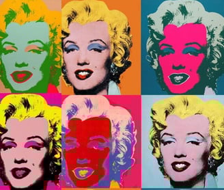 Artistas Pop como Andy Warhol, Roy Lichtenstein e Claes Oldenburg buscavam romper com a ideia tradicional de arte.