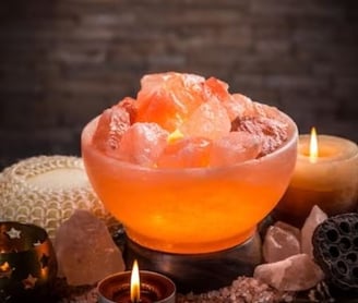 Light from Himalayan Salt