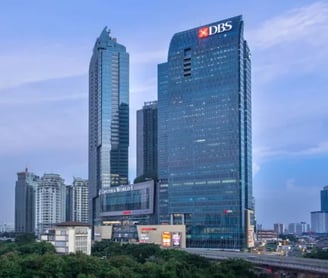 a city skyline view of a city with skyscrapers and skyscrapers