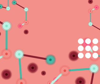 a bunch of different colored circles and dots depicting narratives and emotional connections in stor