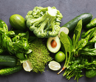 a variety of vegetables and fruits are shown on a table doing wholefood plant based diet