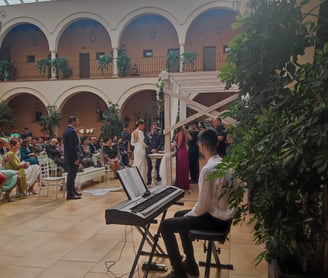 Piano en boda civil