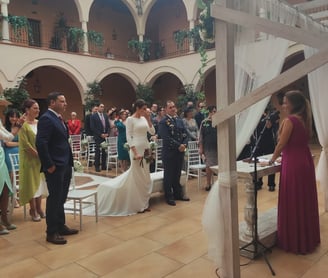 Boda civil