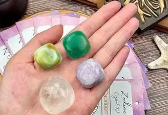 Araddhna Anand, personally select and energize crystals for my clients based on their birth chart.