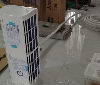 Pemasangan AC Mitsubishi Electric