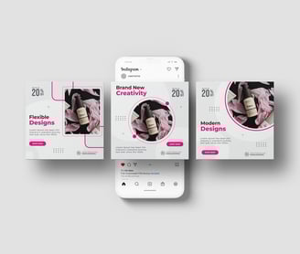 Free Social Media Post Template Instagram Post and Story