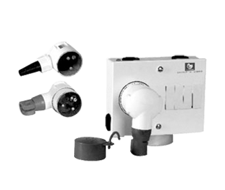 a camera and a camera on a black background