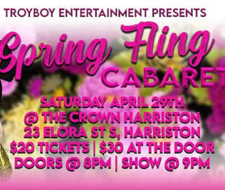 Spring Fling Cabaret by TroyBoy Entertainment