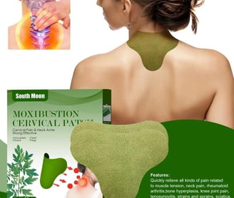 Parche de moxa cervical