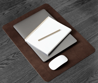 Personalized Leather Gift Desk Mat
