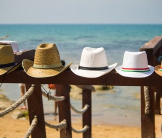 Beach Hats at the Beach