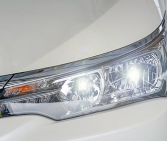farol de carro revitalização brilho