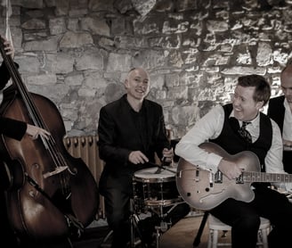 The Hipcats - jazz band, swing band, acoustic band, french cafe gypsy jazz band - wedding and events for hire