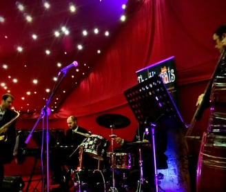 Jazz, swing, latin, soul - function band - The-Hipcats-evening-party-band-weddings-events