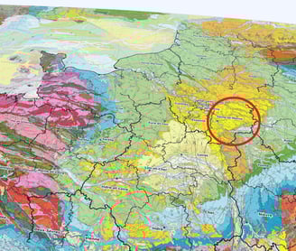 Localisation de CJR AUDITS - carte géologique